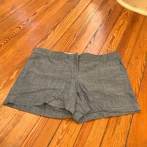 NWT - J.Crew Chambray Size 6 shorts